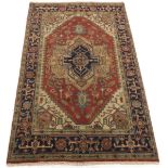 Very Fine Hand Knotted Serapi Carpet