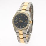 Rolex Ref. 15223 18k Tuotone Diamond Bezel Datejust