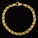 Italian Gold Fancy Link Bracelet