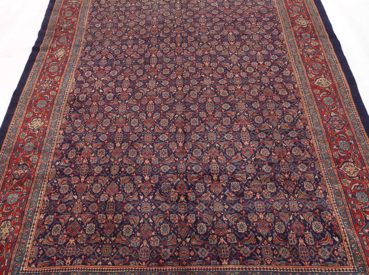 Fine Semi Antique Hand Knotted Mahal Carpet - Image 2 of 5