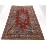 Very Fine Near Antique Hand Knotted Sarouk Carpet