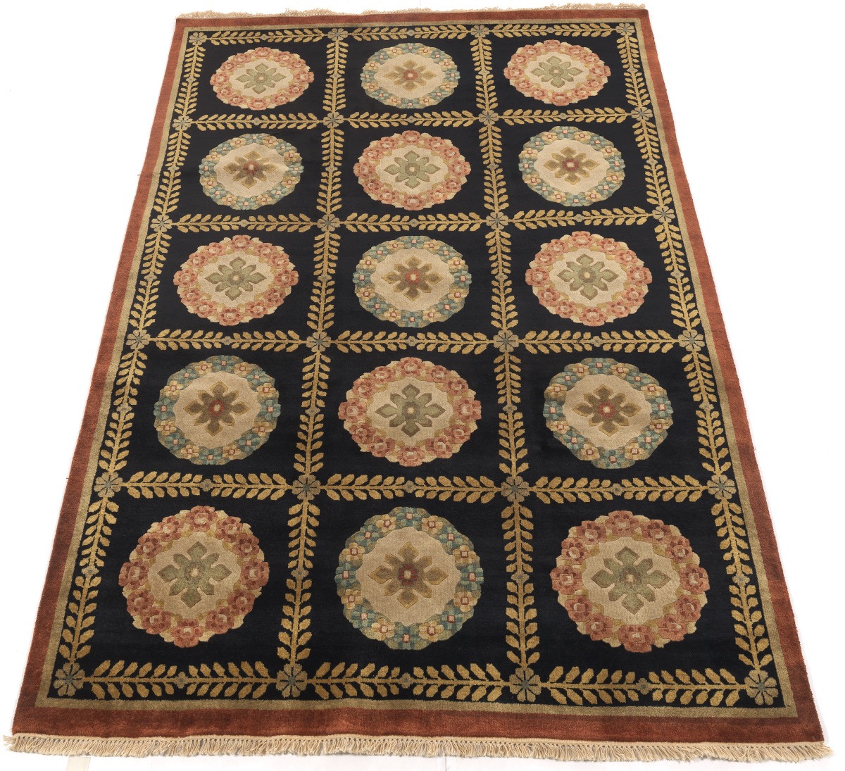 Very Fine Hand Knotted Savonnerie Style Carpet