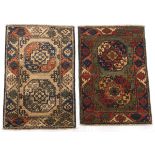 Two Fine Hand Knotted Turkoman Carpets