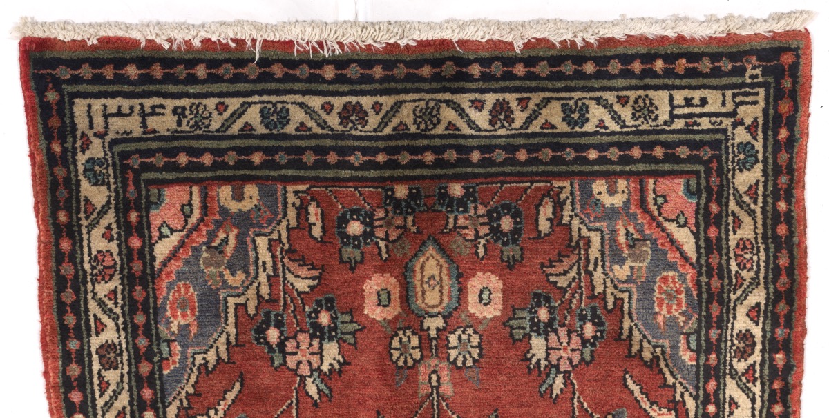 Fine Semi-Antique Hand Knotted Zanjan Carpet - Image 6 of 6