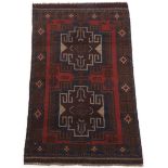 Fine Vintage Hand Knotted Turkoman Carpet