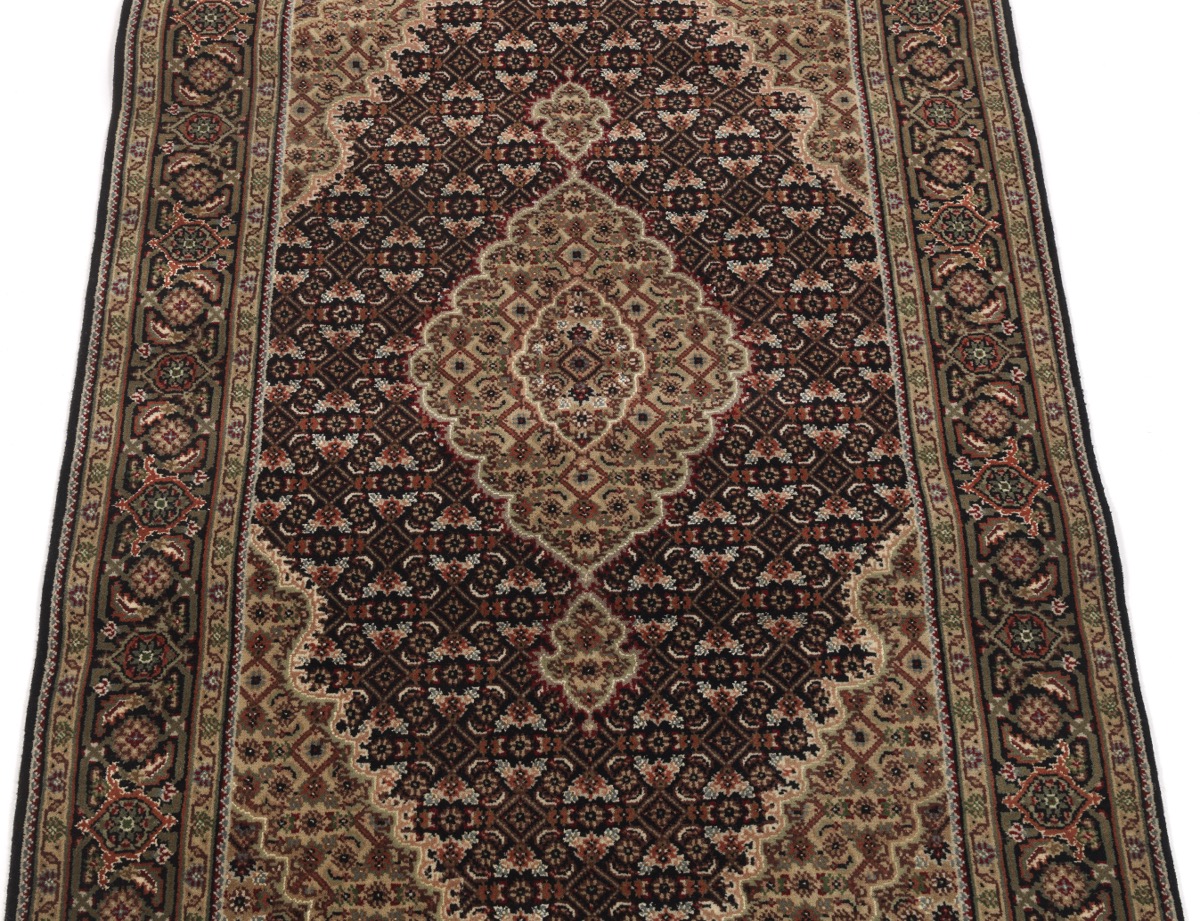 Very Fine Hand Knotted Tabriz Silk and Wool Carpet - Image 2 of 4