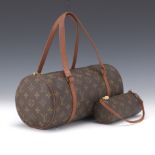 Vintage Louis Vuitton Monogram Canvas Papillon and Papillon Mini