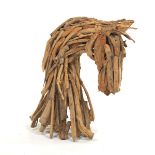 Driftwood Horse Head Sculpture