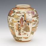 A Fine Satsuma Vase, Japanese, ca. Meiji