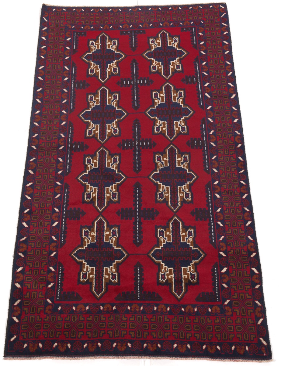 Fine Vintage Hand Knotted Balouch Carpet