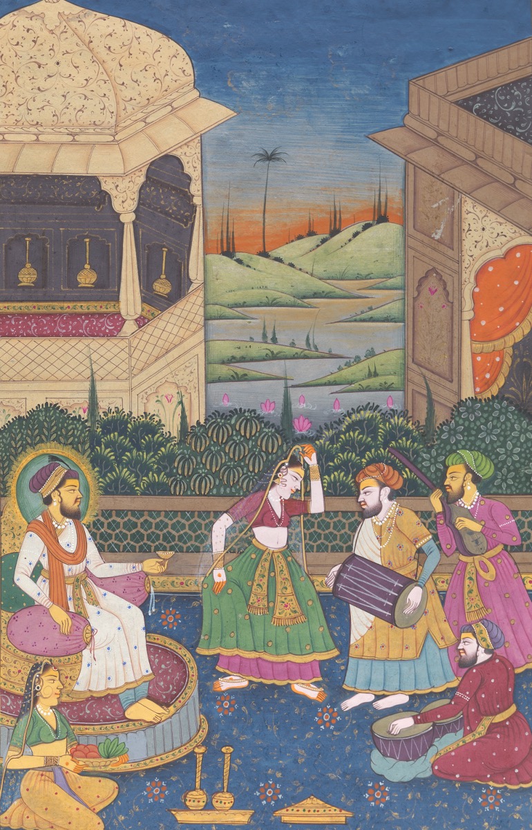 Antique Persian Illuminated Manuscript Paintings - Image 4 of 12