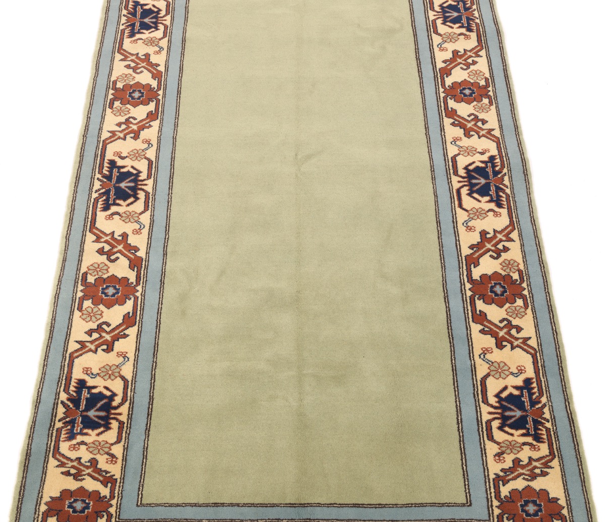 Fine Hand Knotted Turkish Millas Village Carpet - Image 2 of 4