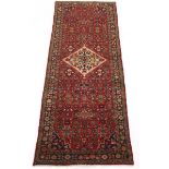 Very Fine Semi-Antique Hand Knotted Zanjan Runner, ca. 1970's