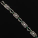 Art Deco Style Diamond Bracelet