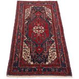 Fine Semi-Antique Hand Knotted Nahavand Runner