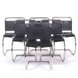Six Mies Van der Rohe Design MR Chairs