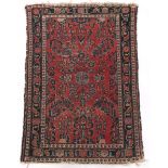 Antique Fine Hand Knotted Daragazin Carpet, ca. 1920's