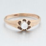 Ladies' Victorian Rose Gold and Moonstone Ring