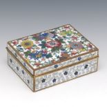 Japanese Gilt Bronze Cloisonne Enameled Box