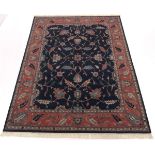 Very Fine Vintage Hand Knotted Sultanabad Carpet