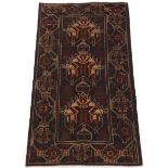 Very Fine Semi-Antique Hand Knotted Balouch Carpet