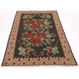 Fine Vintage Hand Knotted Kilim Carpet