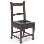 Signed Roycroft Arts and Crafts Chair