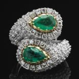 Ladies' Emerald and Diamond Ring