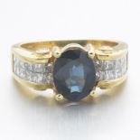 Ladies' Sapphire and Diamond Ring