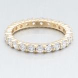 Ladies' Gold and Diamond Eternity Band