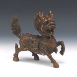 Chinese Qilin Bronze Sculpture