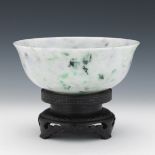 Carved Jadeite Bowl