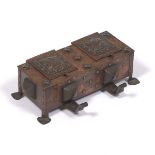 Arts and Crafts Copper Inkwell