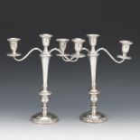 Pair of Gorham Sterling Silver Candelabra