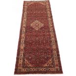 Very Fine Semi-Antique Hand Knotted Mahal Runner, ca. 1970's