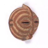 Painted and Carved Wood African Mask