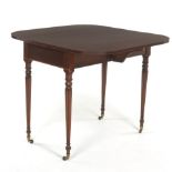 American Federal Mahogany Drop Leaf Table