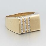 Vintage Gold and Diamond Ring