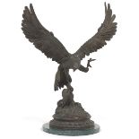 Bronze Eagle after Jules Moigniez (French, 1835 - 1894)