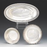 Three Sterling Silver Dishes