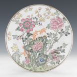 Chinese Enameled Porcelain Plate