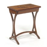 Emile Galle Style Inlaid Tea Table