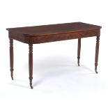 Mahogany Console/Game Table, ca. 1820