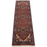 Hand Knotted Heriz Serapi Runner