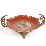 Louis XV Sevres Style Porcelain Centrepiece with d'Ore Bronze Mounts