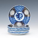 Four Japanese Porcelain Plates