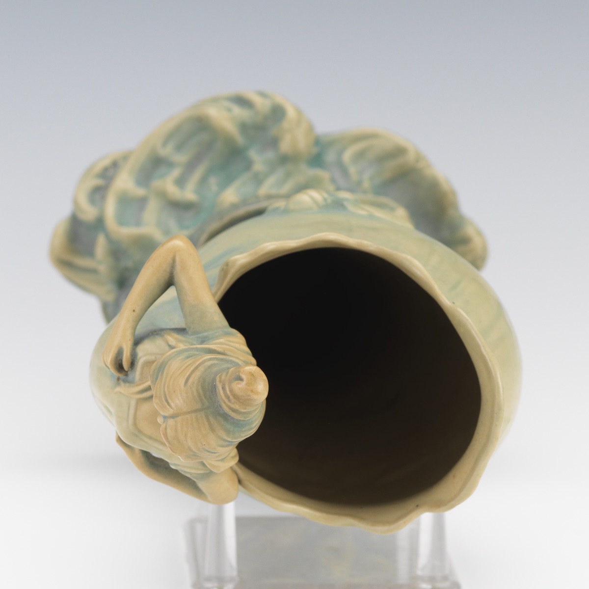 Another Bernard Bloch Art Nouveau Sea Nymph Vase - Image 6 of 7