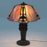 Handel Arts and Crafts Leaded Glass Lamp