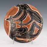 Madoura Pottery Plate, In the Manner of Picasso