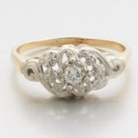 Ladies' Edwardian Gold and Diamond Ring
